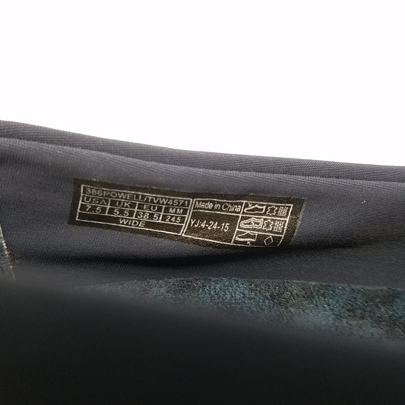 Vionic Powell Blue Cloth Slip On Shoes, 7.5 W - Picture 7 of 14